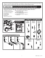 Предварительный просмотр 2 страницы American Standard SELECTRONIC 606B2 Series Installation Instructions Manual