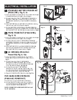 Предварительный просмотр 7 страницы American Standard SELECTRONIC 606B2 Series Installation Instructions Manual