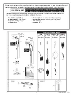 Предварительный просмотр 2 страницы American Standard SELECTRONIC 705X.105 Installation Instructions Manual