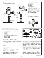 Предварительный просмотр 3 страницы American Standard Selectronic Proximity Urinal Flush Valve 6063.051 Installation Instructions Manual