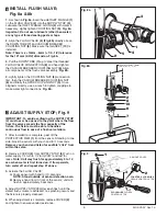 Предварительный просмотр 6 страницы American Standard Selectronic Proximity Urinal Flush Valve 6063.051 Installation Instructions Manual