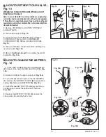 Предварительный просмотр 7 страницы American Standard Selectronic Proximity Urinal Flush Valve 6063.051 Installation Instructions Manual