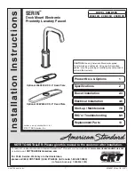 American Standard SERIN 2064.14 Series Installation Instructions Manual предпросмотр