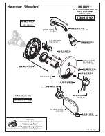 Preview for 4 page of American Standard SERIN T064.60X Installation Instructions