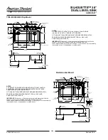 Предварительный просмотр 2 страницы American Standard Silhouette 38 Specification Sheet