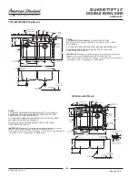 Предварительный просмотр 2 страницы American Standard Silhouette 7145.001 Specification Sheet