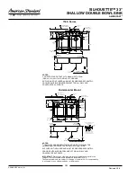 Preview for 2 page of American Standard Silhouette 7163.001 Specification Sheet