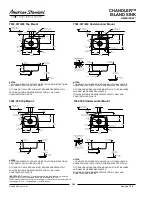 Предварительный просмотр 2 страницы American Standard Silhouette ASME A112.19.4M Specification Sheet