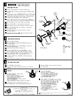 Предварительный просмотр 2 страницы American Standard Single Built-In Wall Supply Valves 7000 Installation Instructions