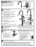 Preview for 2 page of American Standard Single Hole Bar/Pantry Faucet with Swing Spout 7191 Series Installation Instructions