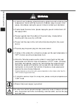 Preview for 4 page of American Standard Spalet 0100510R0 User Manual