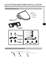 Preview for 7 page of American Standard Spalet 0100510R0 User Manual