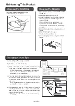 Предварительный просмотр 28 страницы American Standard SpaLet Advanced Clean 2.5 Installation & User Manual