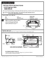 American Standard Spectra Bathtub 2696.102 Installation Instructions preview