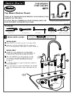 Предварительный просмотр 1 страницы American Standard Standard 4271 Installation Instructions