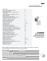 Preview for 3 page of American Standard Standard Residential Operating, Installation And Service Manual