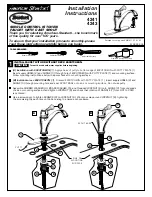 Предварительный просмотр 1 страницы American Standard Standart 4243 Installation Instructions