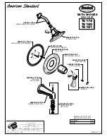 Предварительный просмотр 3 страницы American Standard Standart T6179 Installation Instructions