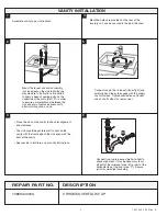 Предварительный просмотр 2 страницы American Standard STUDIO 621.001 Installation And Maintenance Instructions