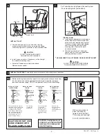 Предварительный просмотр 2 страницы American Standard Studio Cadet 2579 Installation Instructions