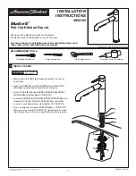 American Standard Studio-S 4803100 Installation Instructions Manual предпросмотр