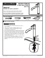 Preview for 4 page of American Standard Studio-S 4803100 Installation Instructions Manual