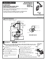 Предварительный просмотр 1 страницы American Standard SYMPHONY 4501 Installation Instructions