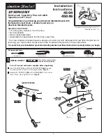 Предварительный просмотр 1 страницы American Standard Symphony 4504 Installation Instructions Manual