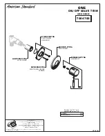 Preview for 3 page of American Standard T064700 Installation Instructions