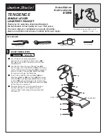 Предварительный просмотр 1 страницы American Standard Tendence 2088 Installation Instructions