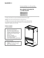 American Standard TMM4A0A18S21SA Installer'S Manual preview