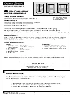 American Standard Town Square 6042.BWTS Installation Instructions preview