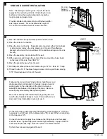 Preview for 2 page of American Standard Town Square Classic Caddie 9371.335.XXX Assembly And Installation Instructions