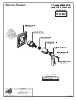 Предварительный просмотр 3 страницы American Standard Town Square M968656 Installation Instructions