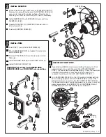 Предварительный просмотр 2 страницы American Standard Town Square Pressure Balance Bath/Shower Fitting 2555.602 Installation Instructions