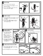 Предварительный просмотр 2 страницы American Standard TOWNSQUARE 2555.101 Series Installation Instructions Manual