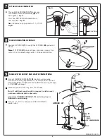 Предварительный просмотр 3 страницы American Standard TOWNSQUARE 2555.101 Series Installation Instructions Manual