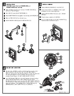 Предварительный просмотр 2 страницы American Standard TOWNSQUARE 2555.501 Installation Instructions