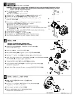 Предварительный просмотр 2 страницы American Standard Triumph Anti-Scald Pressure Tub & Shower Set 7031 Installation Instructions