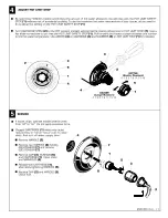 Предварительный просмотр 3 страницы American Standard Triumph Anti-Scald Pressure Tub & Shower Set 7031 Installation Instructions