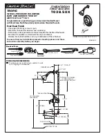 American Standard Tropic T038.50X Installation Instructions предпросмотр