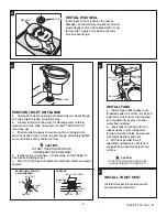 Preview for 2 page of American Standard Two-Piece Toilets With Aquameter Fill Valve 2264.702 Installation Instructions