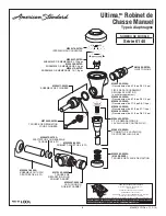 Предварительный просмотр 24 страницы American Standard Ultima 6145 Series Installation Instructions Manual