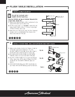 Предварительный просмотр 4 страницы American Standard Ultima Selectronic 624B Series Owner'S Manual