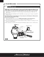 Предварительный просмотр 9 страницы American Standard Ultima Selectronic 624B Series Owner'S Manual