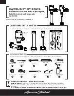 Предварительный просмотр 15 страницы American Standard Ultima Selectronic 624B Series Owner'S Manual