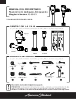 Предварительный просмотр 28 страницы American Standard Ultima Selectronic 624B Series Owner'S Manual