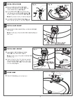 Предварительный просмотр 2 страницы American Standard WILLIAMSBURG 2804 Installation Instructions