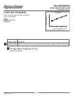 Preview for 2 page of American Standard WILLIAMSBURG 2900.222.002 Specifications