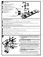 Предварительный просмотр 2 страницы American Standard Williamsburg Kitchen Faucets 4751 Series Installation Instructions